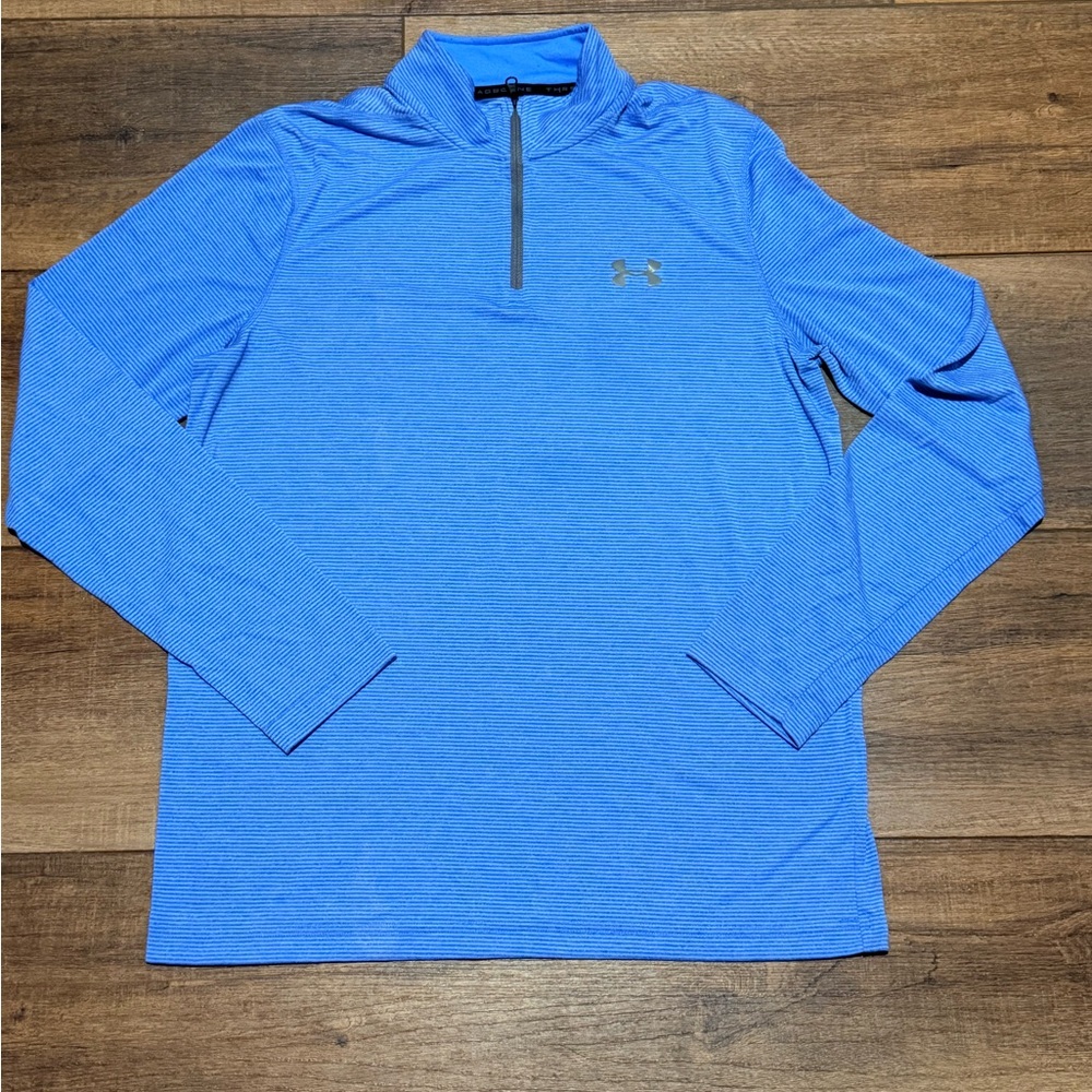 Under Armour Threadborne Blue Pullover - image 7